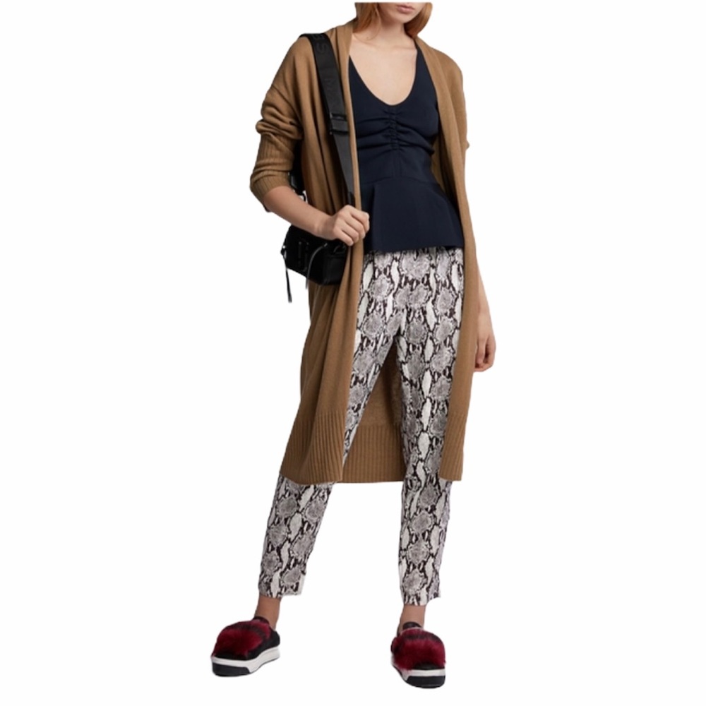 NWT A.L.C Elijah Snake Print Pull On Pants Size 2